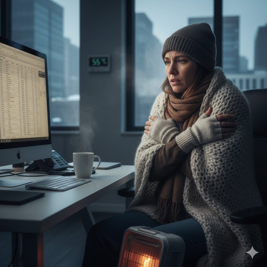Stay Warm in the Office